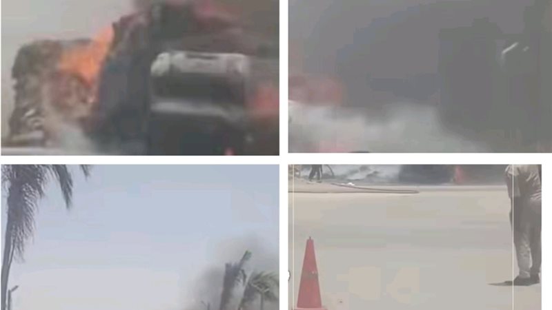 صور من موقع الحادث