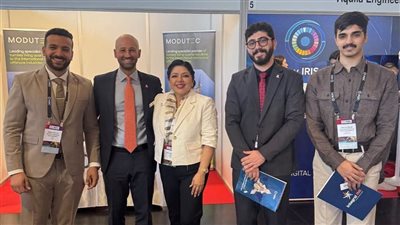 طلاب جامعة السويس يتالقون في مؤتمر IADC العالمي بالبرتغال