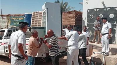 رفع أكثر من 235 إشغال بقرية الأعقاب بمشاركة الأجهزة الأمنية 