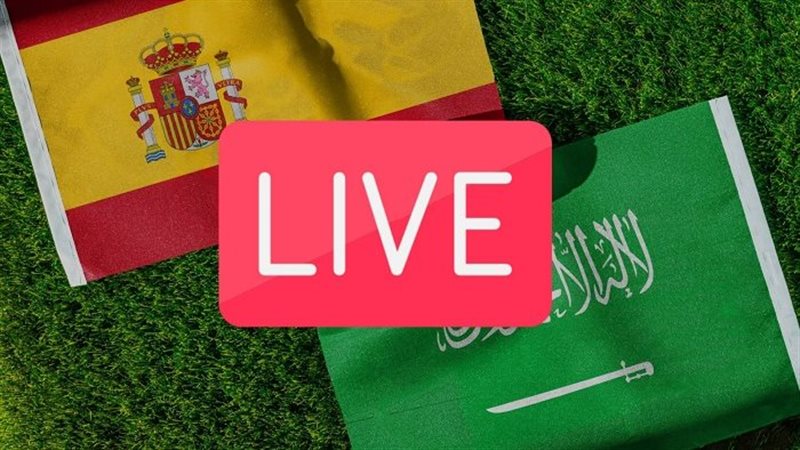 Spain vs Saudi Arabia live
