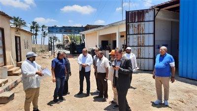 مياه دمياط تتابع إعادة تأهيل محطة كفر البطيخ 2 لزيادة الطاقة 