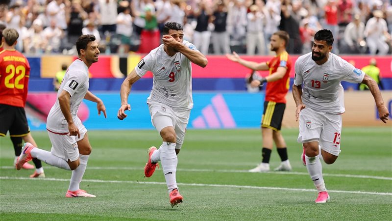 إيران وبلجيكا في