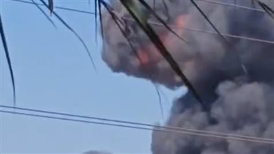إصابة حالة واحدة بحروق خطيرة إثر حريق مصنع دهانات بدمياط الجديدة