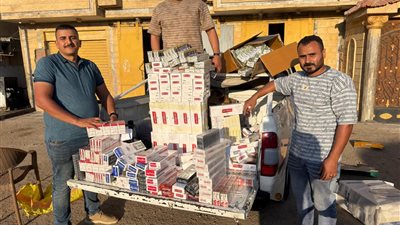  ضبط كميات من السلع الغذائية منتهية الصلاحية بالبحيرة