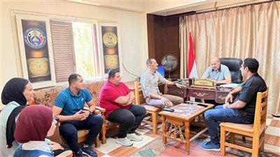 مديرية الشباب والرياضة بدمياط تستقبل وفد اتحاد بشبابها لبحث خطط العمل