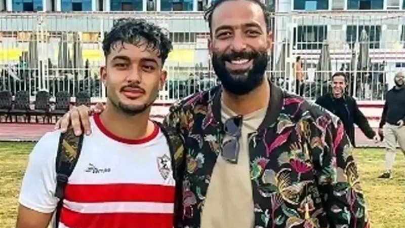 أحمد حسام ميدو ونجله