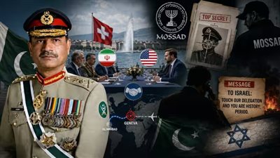 صحفي برازيلي : إسرائيل حاولت اغتيال قائد الجيش الباكستاني في مفاوضات سويسرا