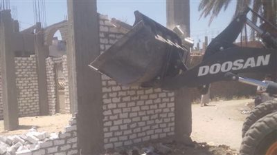 حملة مكبرة بالأقصر تطيح بتعديات جديدة على الأراضي الزراعية
