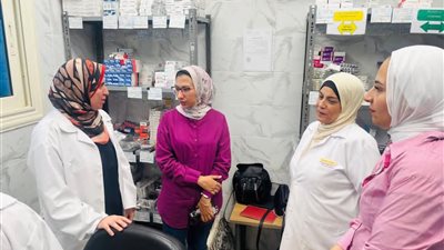 جولة إشرافية بوحدة طب أسرة السويس 1 لمتابعة جودة الخدمات الصحية
