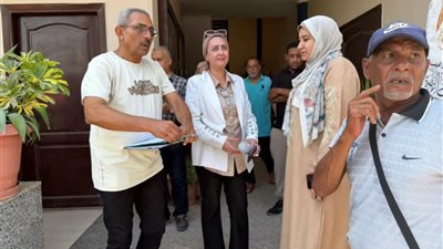 مديرية الشباب والرياضة بالسويس تتابع أعمال القافلة الطبية بنادي المنتخب 