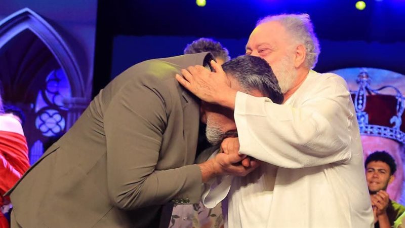ياسر جلال ويحيى الفخراني