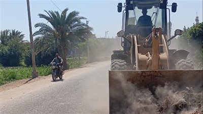 رفع 465 طنًا من المخلفات لتعزيز النظافة والمحافظة على البيئة بنجع حمادي