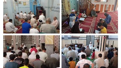 وسط مشاركة الصغار والكبار: مقارئ الجمهور تزين مساجد مديرية أوقاف بني سويف |صور