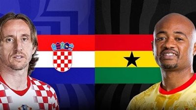 كرواتيا وغانا.. التشكيل الرسمي لمباراة حسم المتأهلين لدور 32 من المونديال