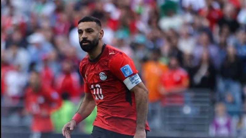 محمد صلاح مع منتخب