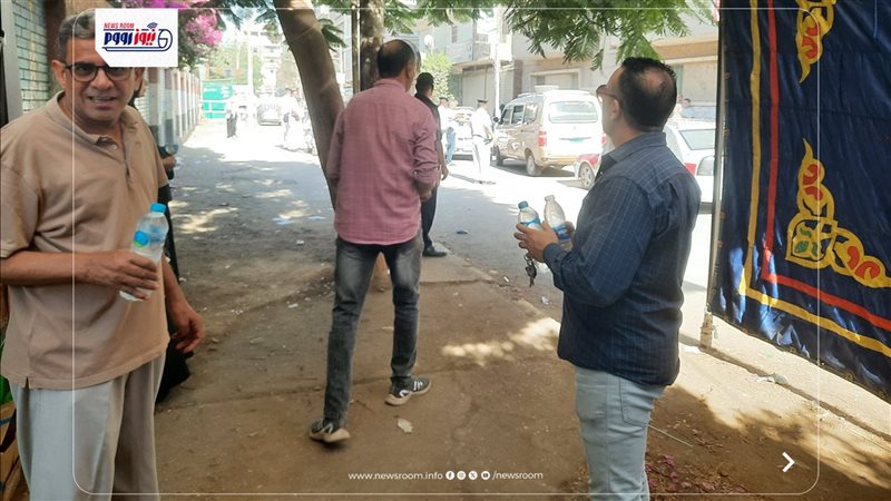 توزيع المياه على