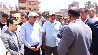 محافظ دمياط ووزير الإنتاج الحربي يتابعان تنفيذ مشروع مستشفى فارسكور المركزي