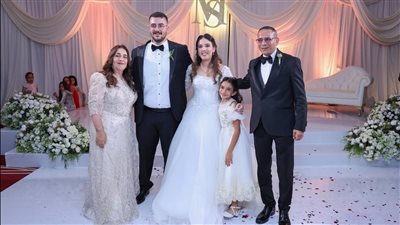 كبار رجال الدولة والقضاء يشاركون المستشارة أسماء عبد الجليل فرحة زفاف كريمتها