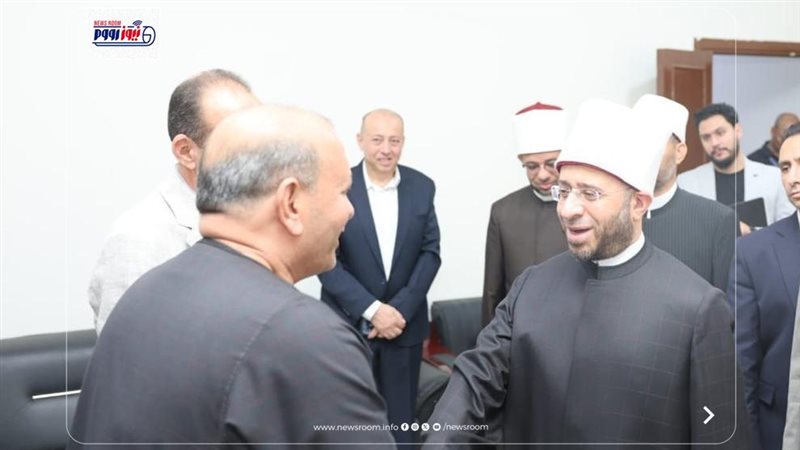 وزير الاوقاف من المنيا