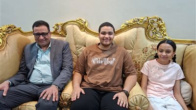  9 ساعات مذاكرة.. عبدالرحمن رأفت يتصدر الشهادة الإعدادية بسوهاج