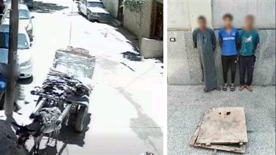 ضبط المتهمين بسرقة غطاء صرف صحي في أسيوط.. وإعادة المسروقات