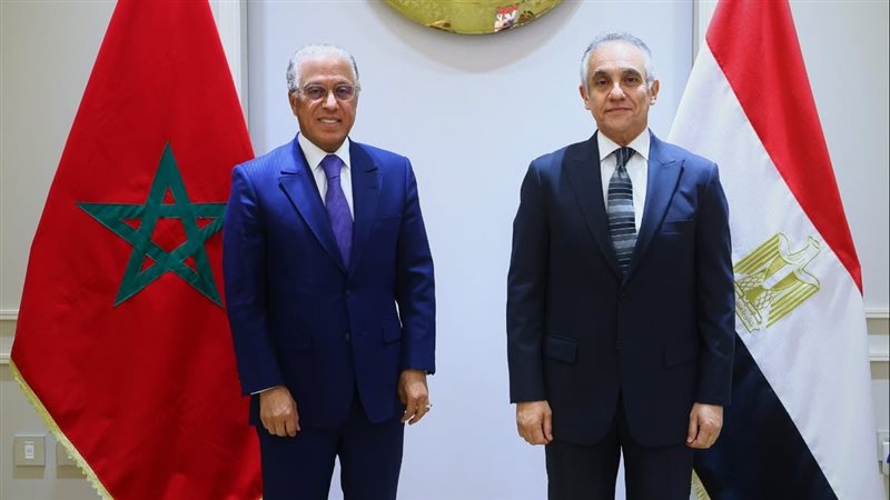 وزير العدل يستقبل سفير المملكة المغربية 