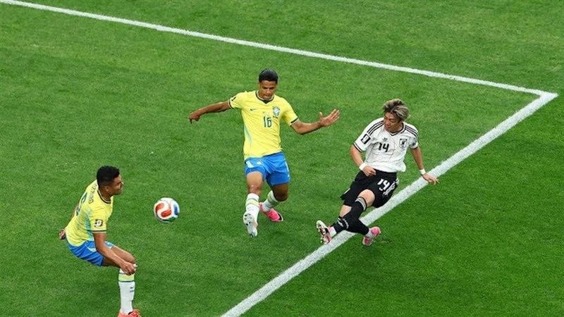 مباراة اليابان والبرازيل