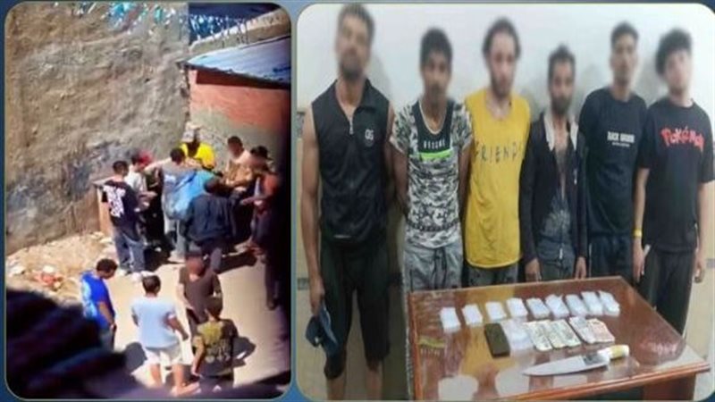 المتهمون عقب القبض