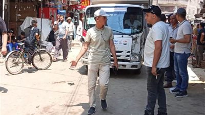 كفر الدوار تزيل 350 مخالفة إشغال طريق ضمن حملات موسعة لضبط الشارع