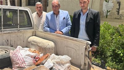 مذبوحة خارج المجازر.. ضبط لحوم غير صالحة للاستهلاك الآدمي بالمنوفية