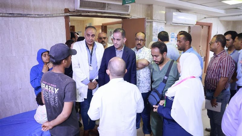 جولة نائب وزير الصحة