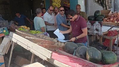 حي عتاقة ينفذ حملة مكبرة لإزالة الإشغالات والتعديات بطريق العين السخنة 