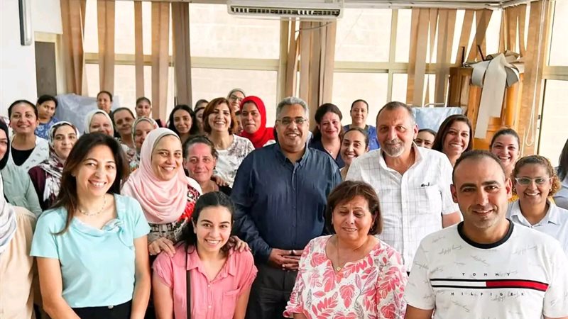جانب من الزيارة