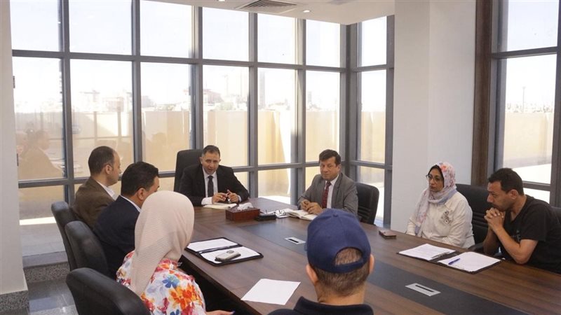 محافظ دمياط يترأس