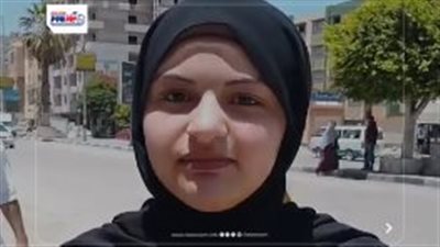 طالبة ثانوية عامة بالفيوم: امتحان الكيمياء كان صعب جدًا وطويل                 