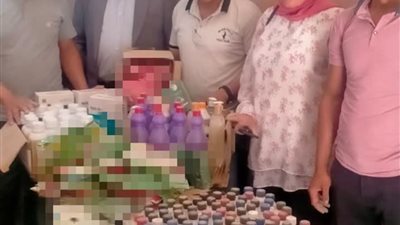 ضبط 545 عبوة أدوية بيطرية ومبيدات ومنظفات منتهية الصلاحية في أبوحمص بالبحيرة