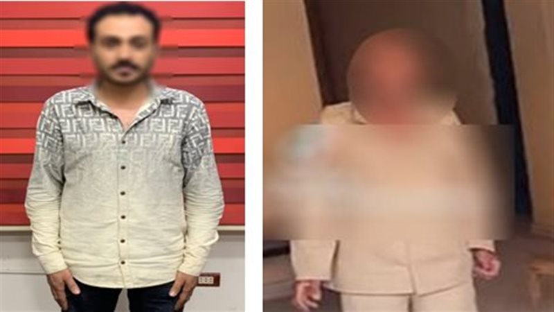 المتهمان عقب القبض