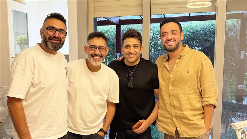 عمرو مصطفى مع رامي