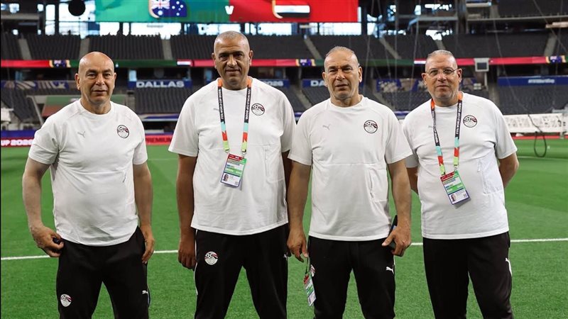 الجهاز الفني لمنتخب