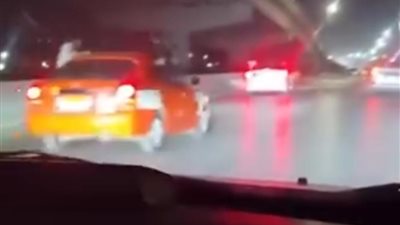 زفة عروس تتحول إلى كارثة بعد تصادم عدة سيارات أعلى كوبري الإسماعيلية