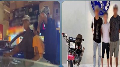 القبض علي 3 أشخاص لقيامهم بالتحرش بإحدى الفتيات بمدينة الغردقة 