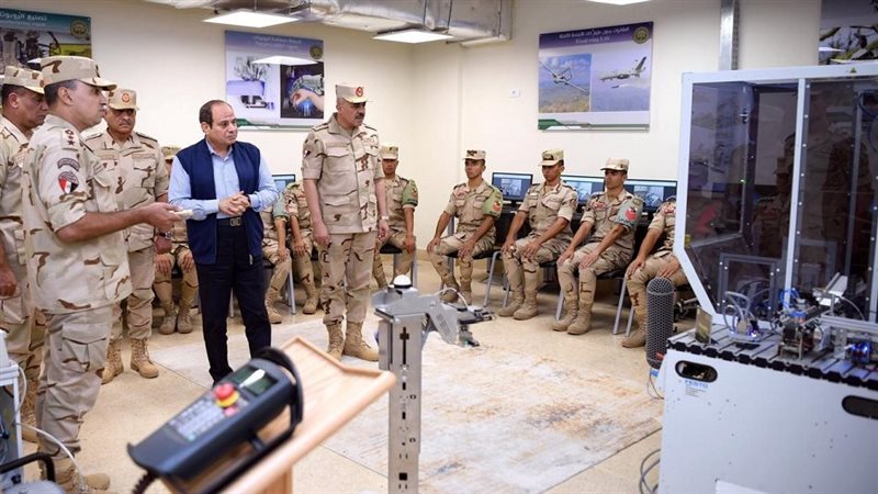  الرئيس السيسي يتابع
