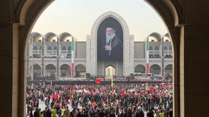 مراسم تشييع خامنئي