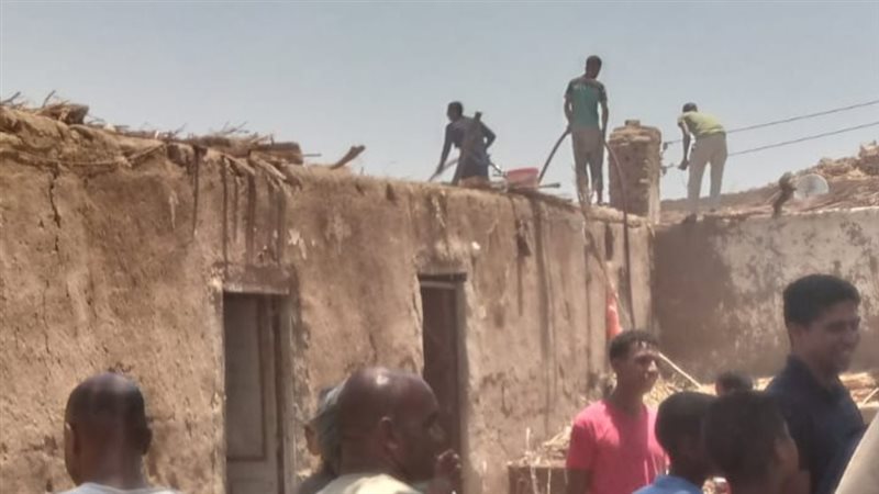 من موقع الحريق 
