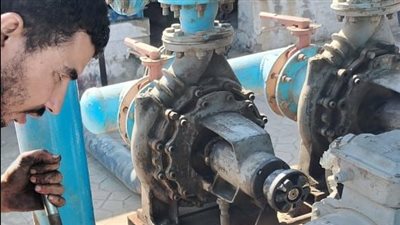 صيانة مكثفة وتطهير لشبكات مياه الشرب ببورسعيد لتعزيز كفاءة التشغيل والخدمة 