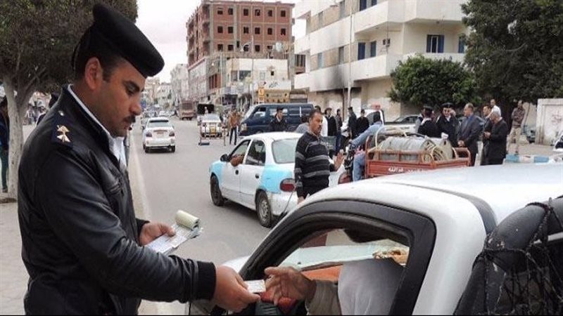 عقوبة قيادة سيارة