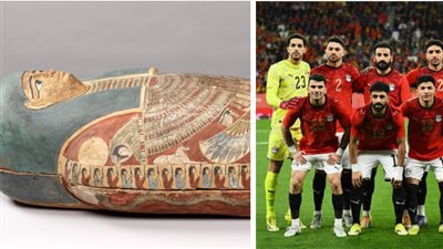 كاهنة مصرية تعود لـ2500 عام تستقبل منتخب مصر في مقر مباراته أمام الأرجنتين