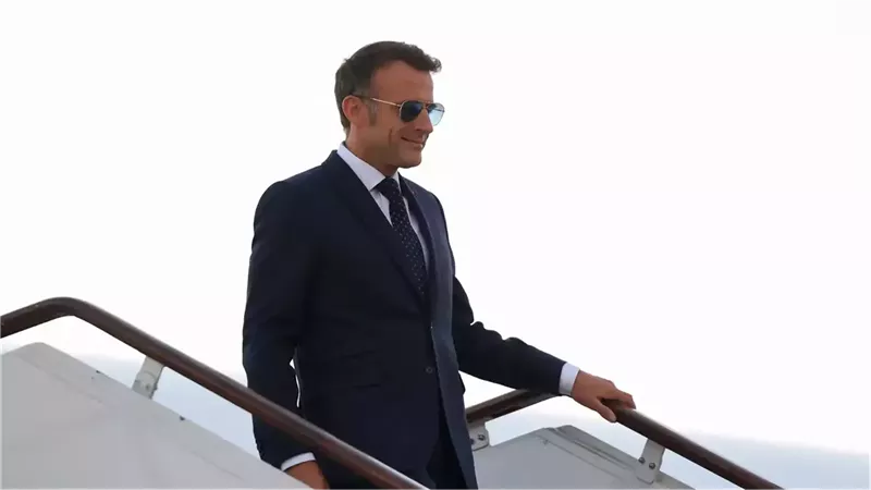 زيارة ماكرون لدمشق
