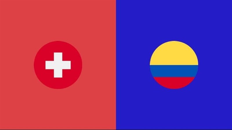 Switzerland vs Colombia live