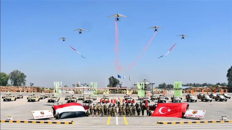 فعاليات التدريب المصري